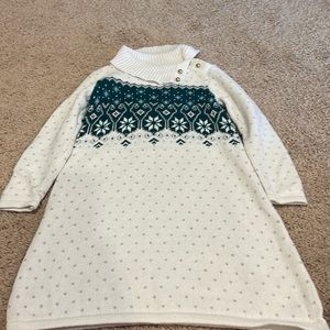 Janie and Jack Sweater Dress.  Excellent condition.  Size 4